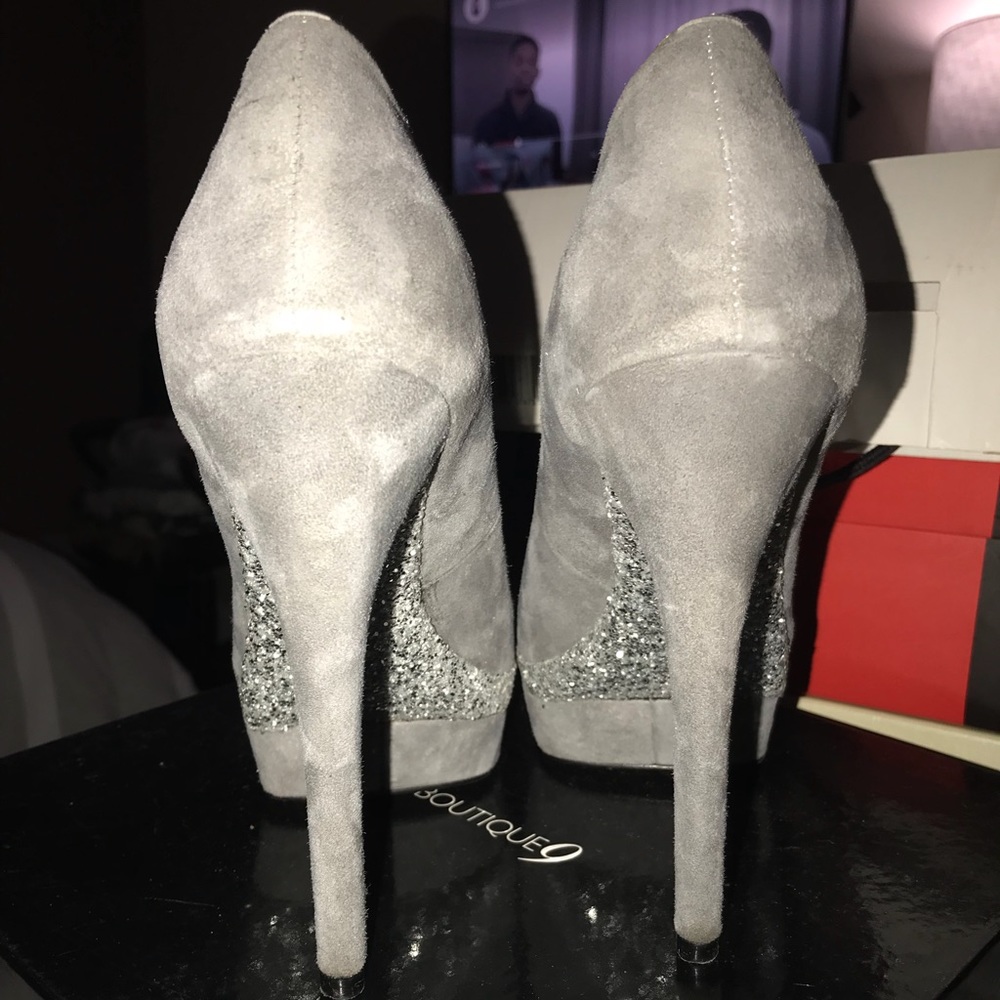Cute sparkly Boutique 9 heels size: 9/39